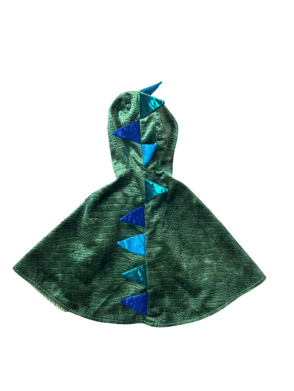 Great Pretenders 12-24 Months Green Dinosaur Dragon Hooded Cape Green Costume